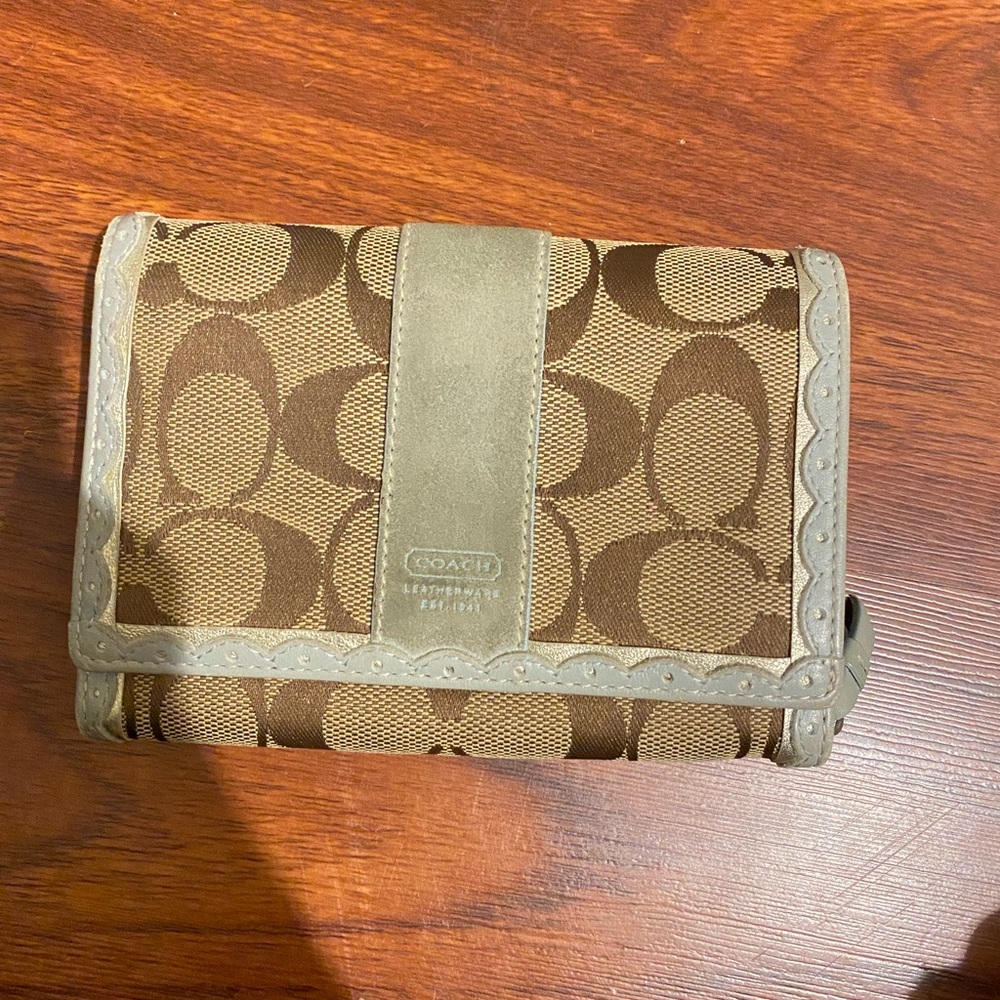 Coach wallet